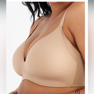 KNIX wingwoman contour bra in beige,  NWT